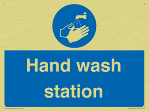 Hand wash station